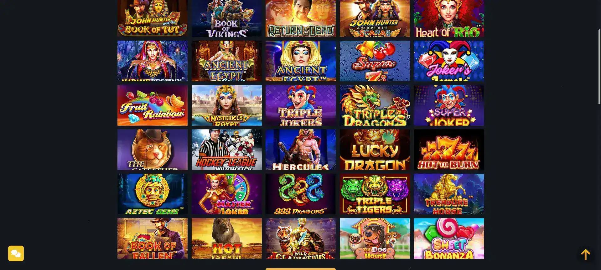 Интерфейс казино Максбет с джекпотом